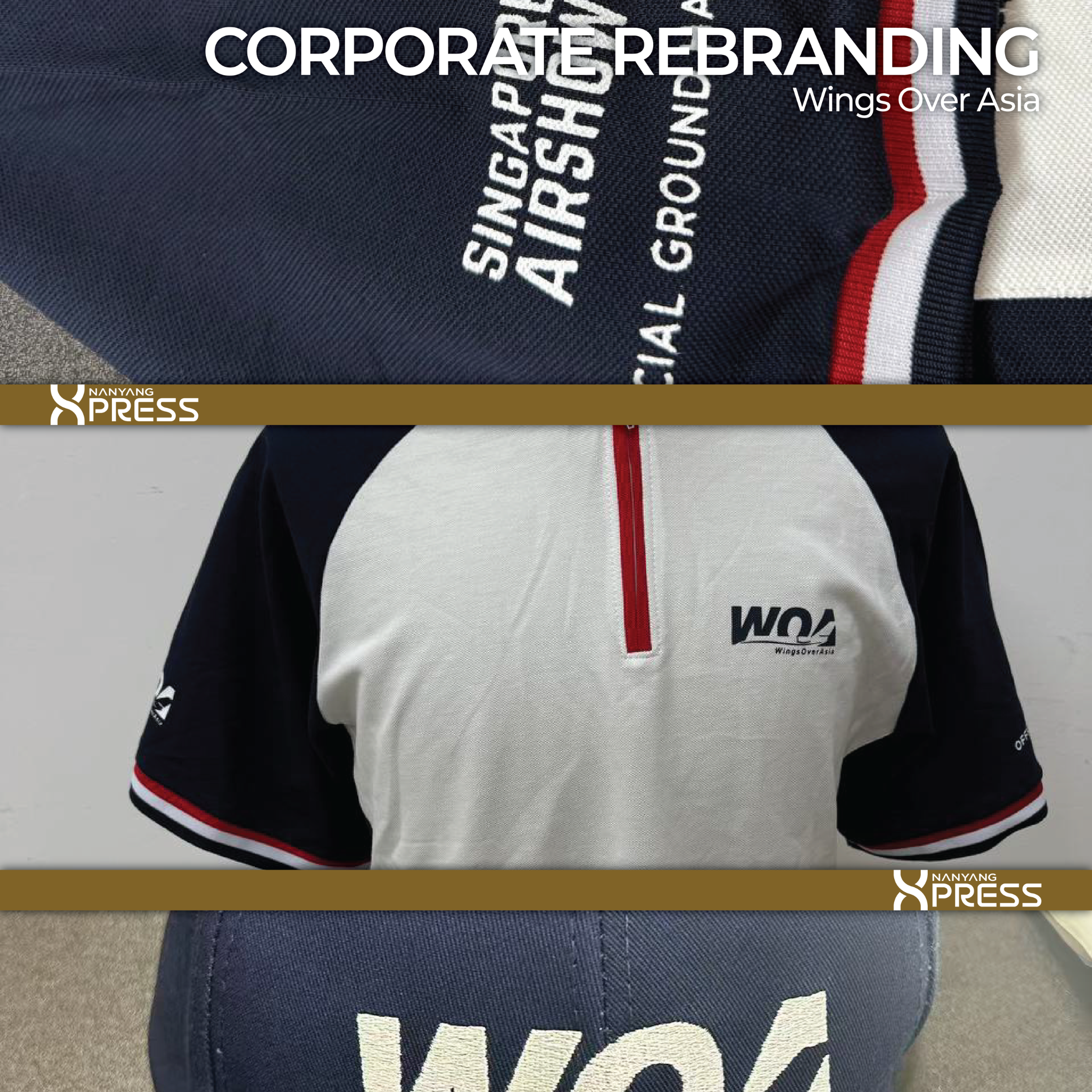 Nanyang Xpress Partners with WingsOverAsia on New Uniforms and Merchandise